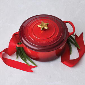 Le Creuset Signature Gold Star Knob 6cm